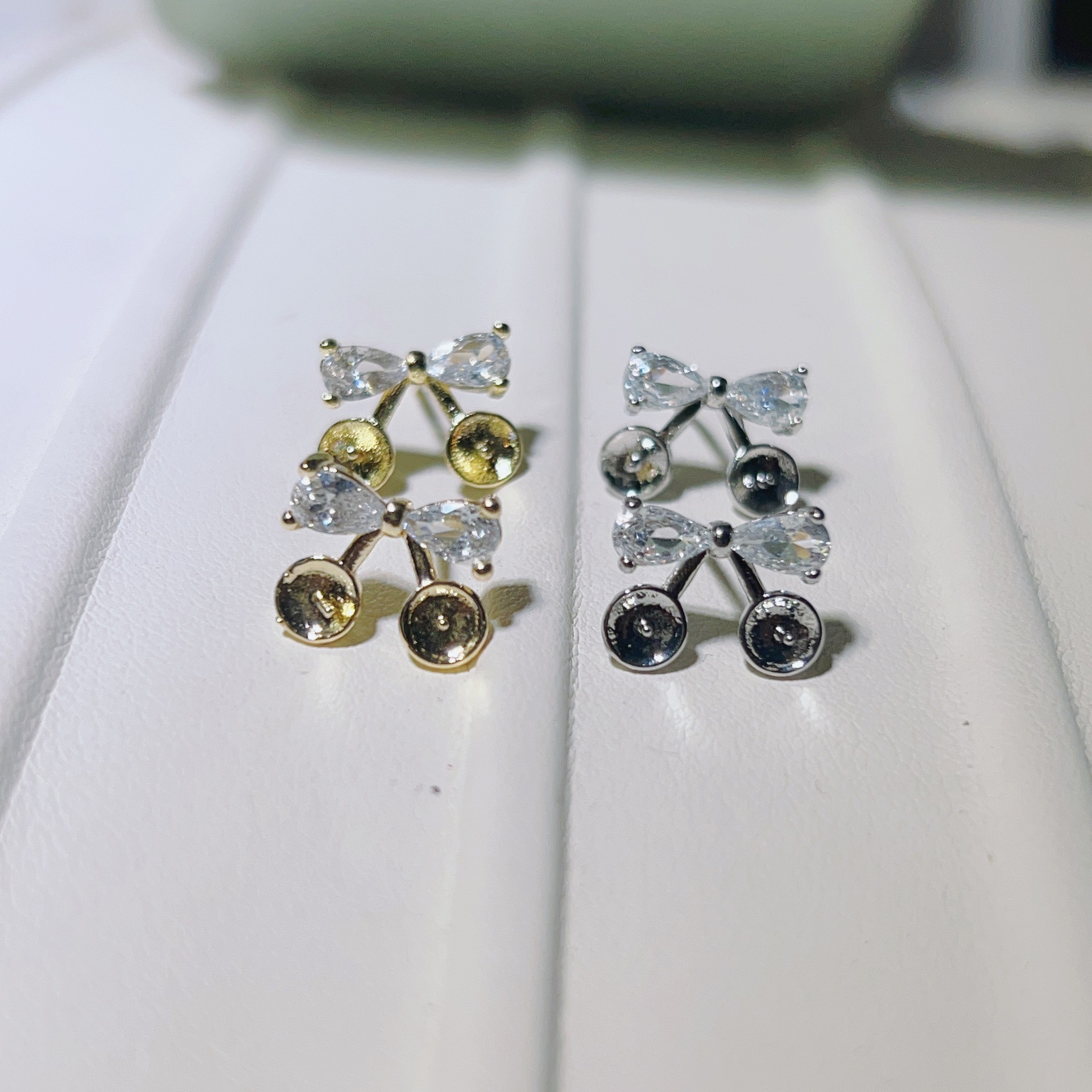 金色托（不含珠） · P1327小樱桃（5mm）