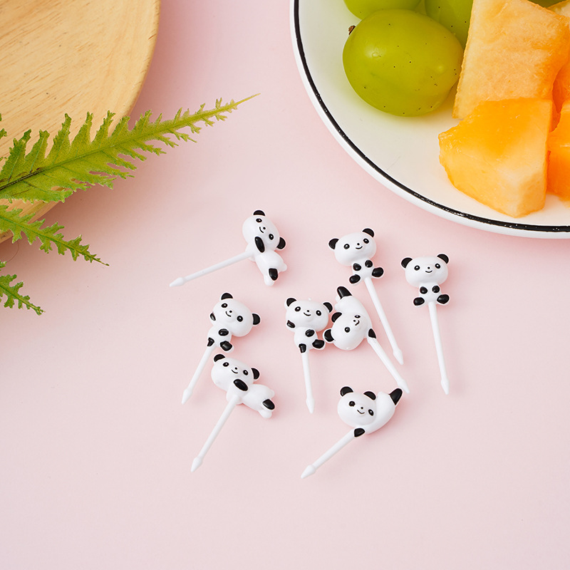 Bento decoration pick fruit fork Mickey cute mini bento pick animal paradise fruit fork set bento pick