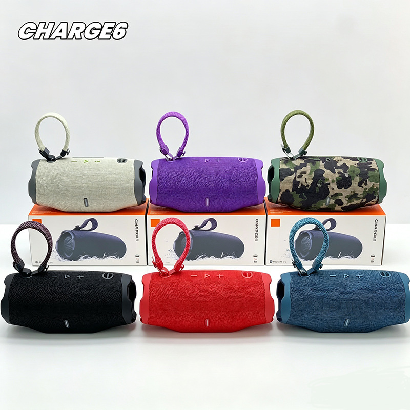 Charge 6 Shockwave 6 Wireless Bluetooth Speaker Portable Outdoor Bass Small Speaker