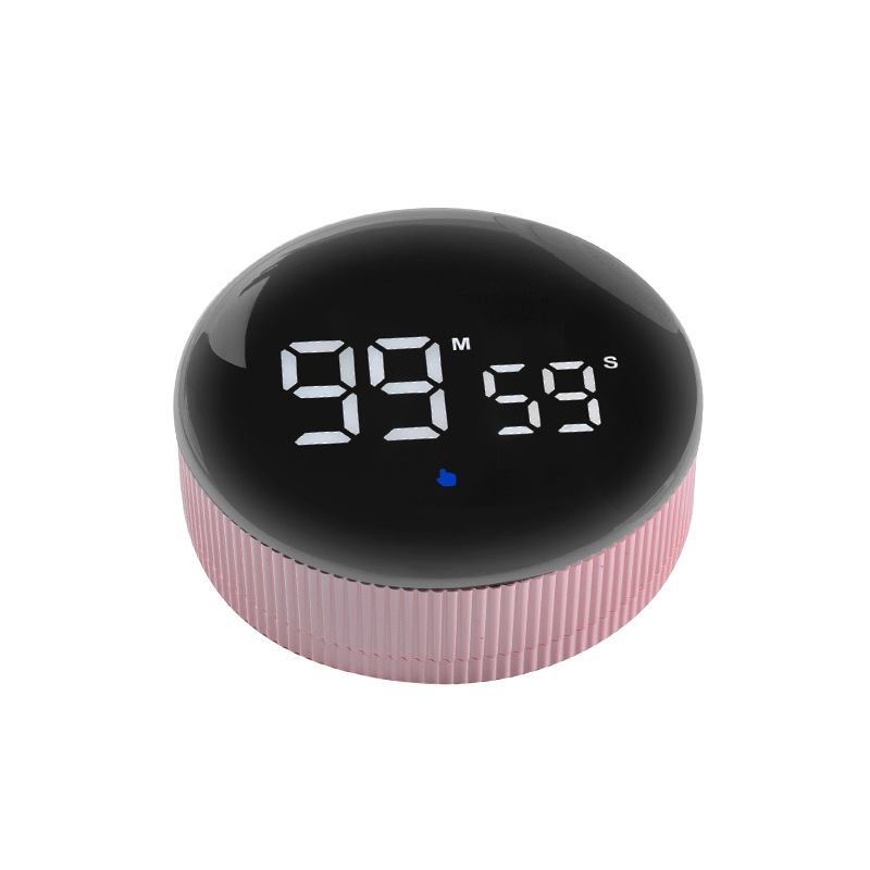 New Rotating Timer LED Office Student Silent Timer Reminder Home Kitchen Timer