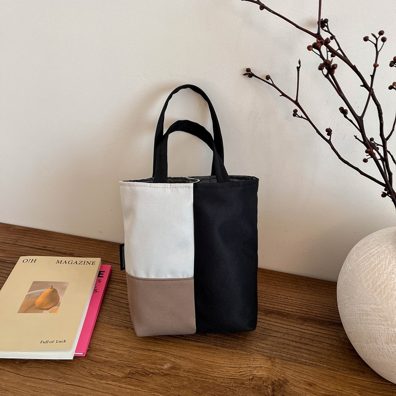 Simple Casual Canvas Bag Women 2025 New Large Capacity Handbag Niche Shoulder Commute Tote Bag