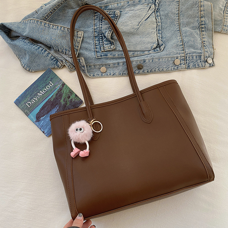 Commute Texture Handbags 2023 Autumn Winter New Shoulder Underarm Bags Tote Bags