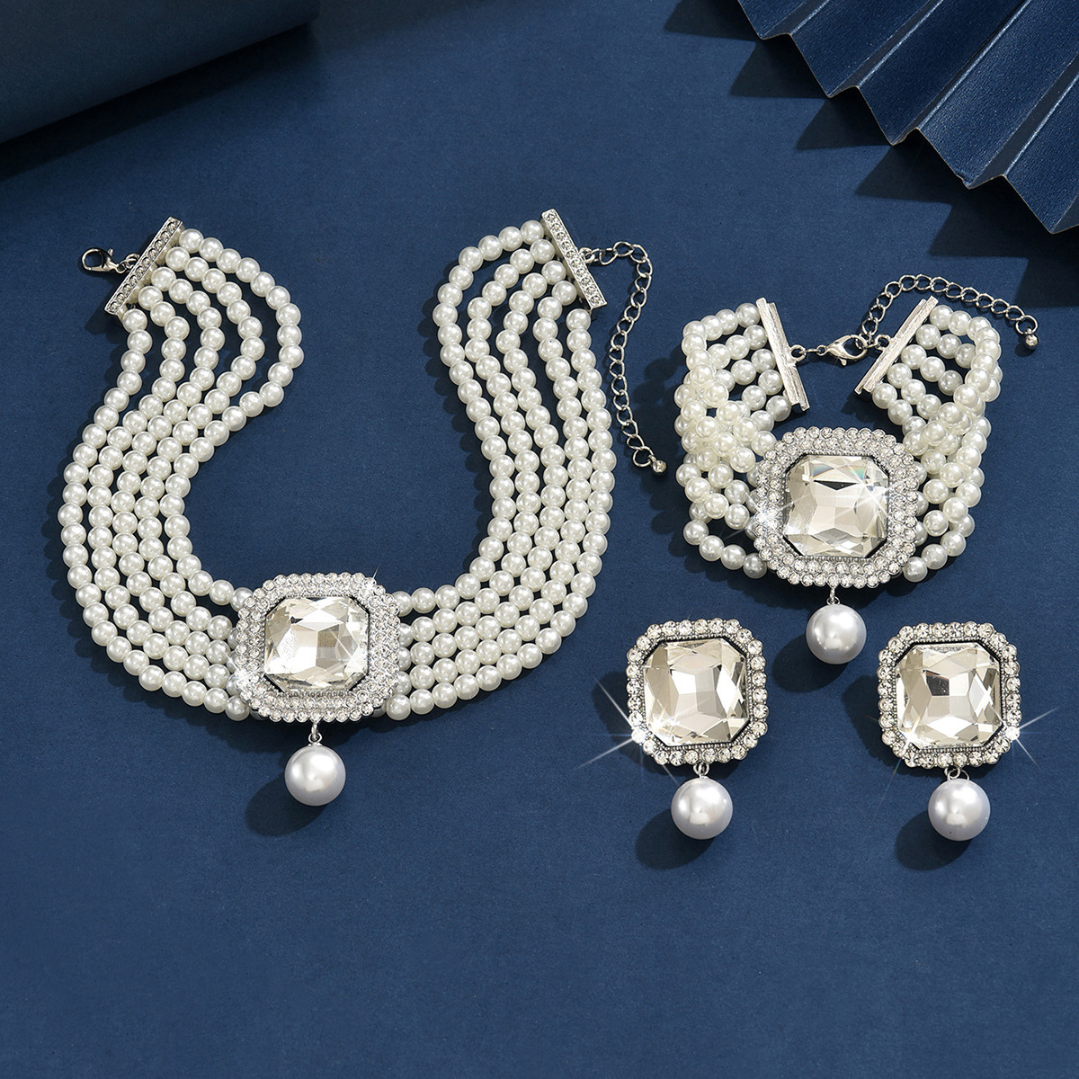 Collection】 Pearl Series Wedding Dress Elegant Accessories