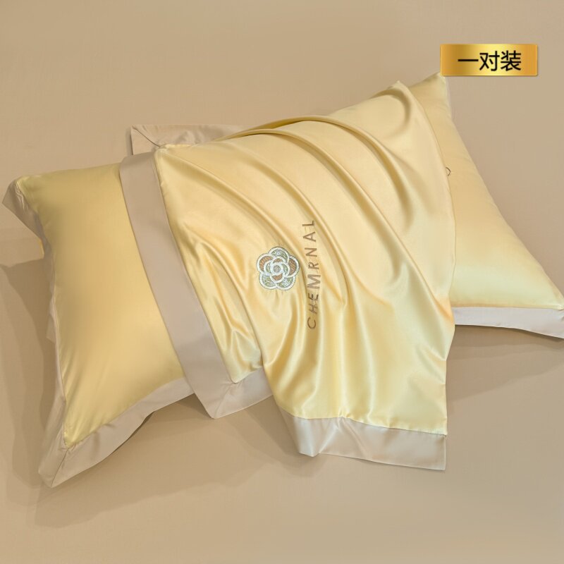 Summer cool pillowcase pair household 48cmx74cm ice silk adult pillowcase inner cover 4