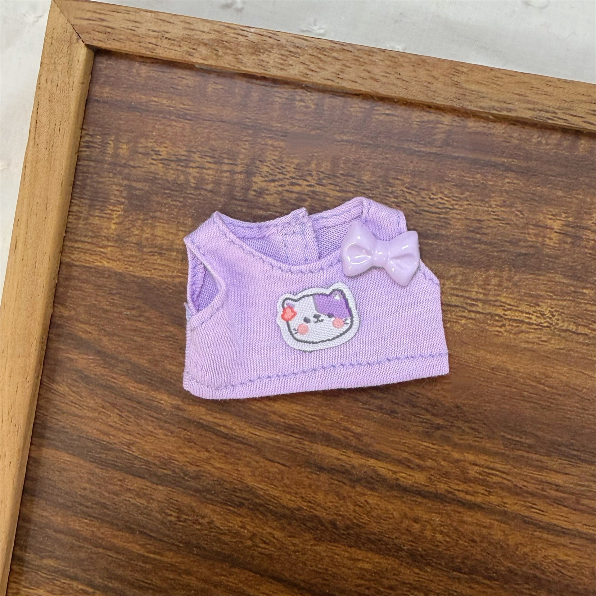 New 10cm cotton doll mini star man kt cat small size vest doll clothes long-legged kitty cat dress-up