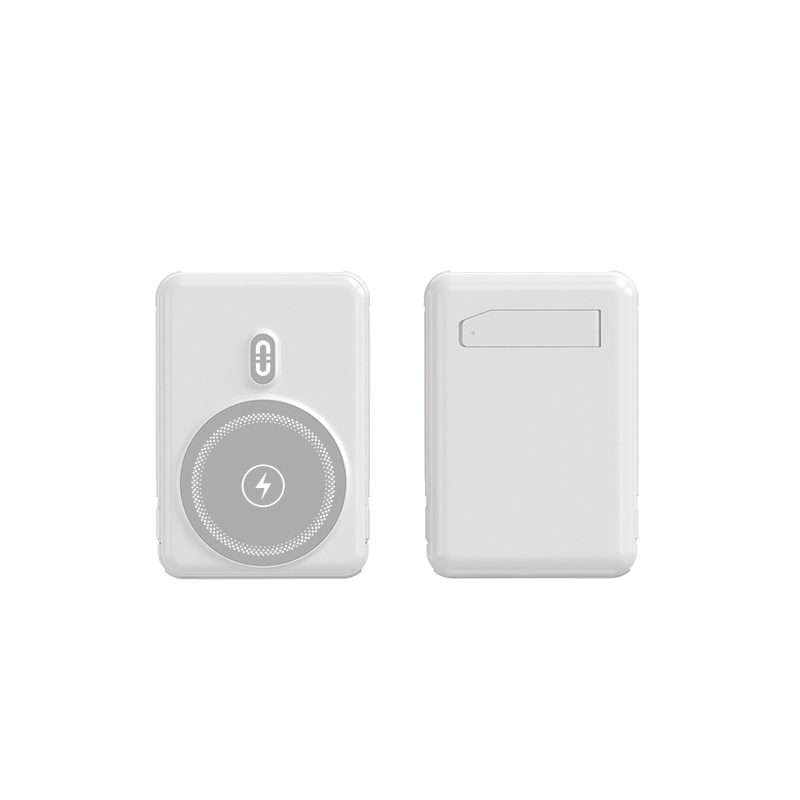 Hidden Stand Cable Fast Charging Magnetic Wireless Charging 1/20000mAh Power Bank Portable Mobile Power Supply
