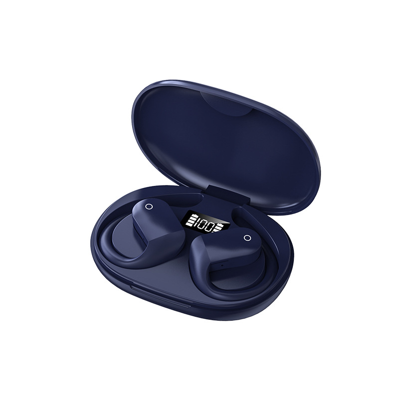 True Wireless 5.3 Bluetooth Earphone HIFI Stereo Bone Conduction Ear Hook Sports Waterproof Earphone Not In-Ear
