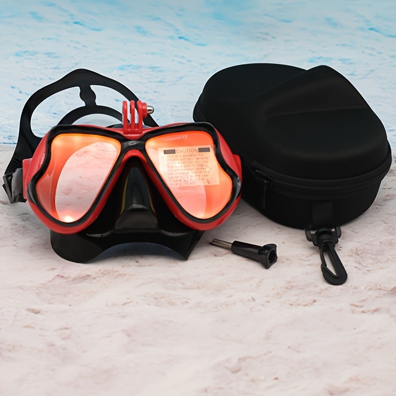 Large frame unisex snorkeling mask silicone waterproof anti-fog equipment adult diving mask with camera free diving