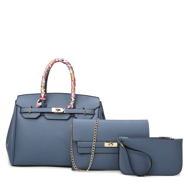 Women's Bag 2022 New Multi-piece Set Handbag Pebble Grain Shoulder Crossbody Bag