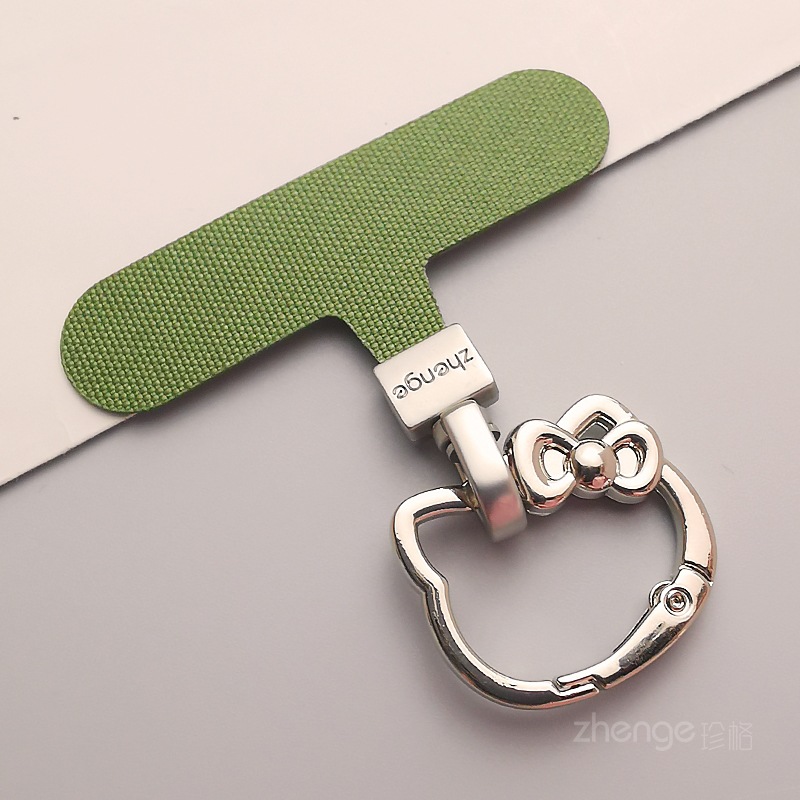 Cute cat cat swivel head clip piece phone strap thin gasket not top shell does not affect charging sturdy durable anti-loss