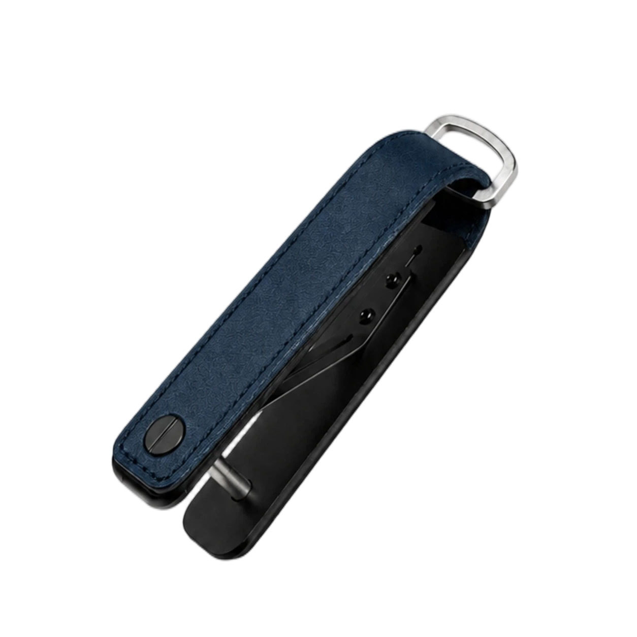 Key Organizer Waist Hanging Leather Keychain Unisex Waist Hanging Key Ring