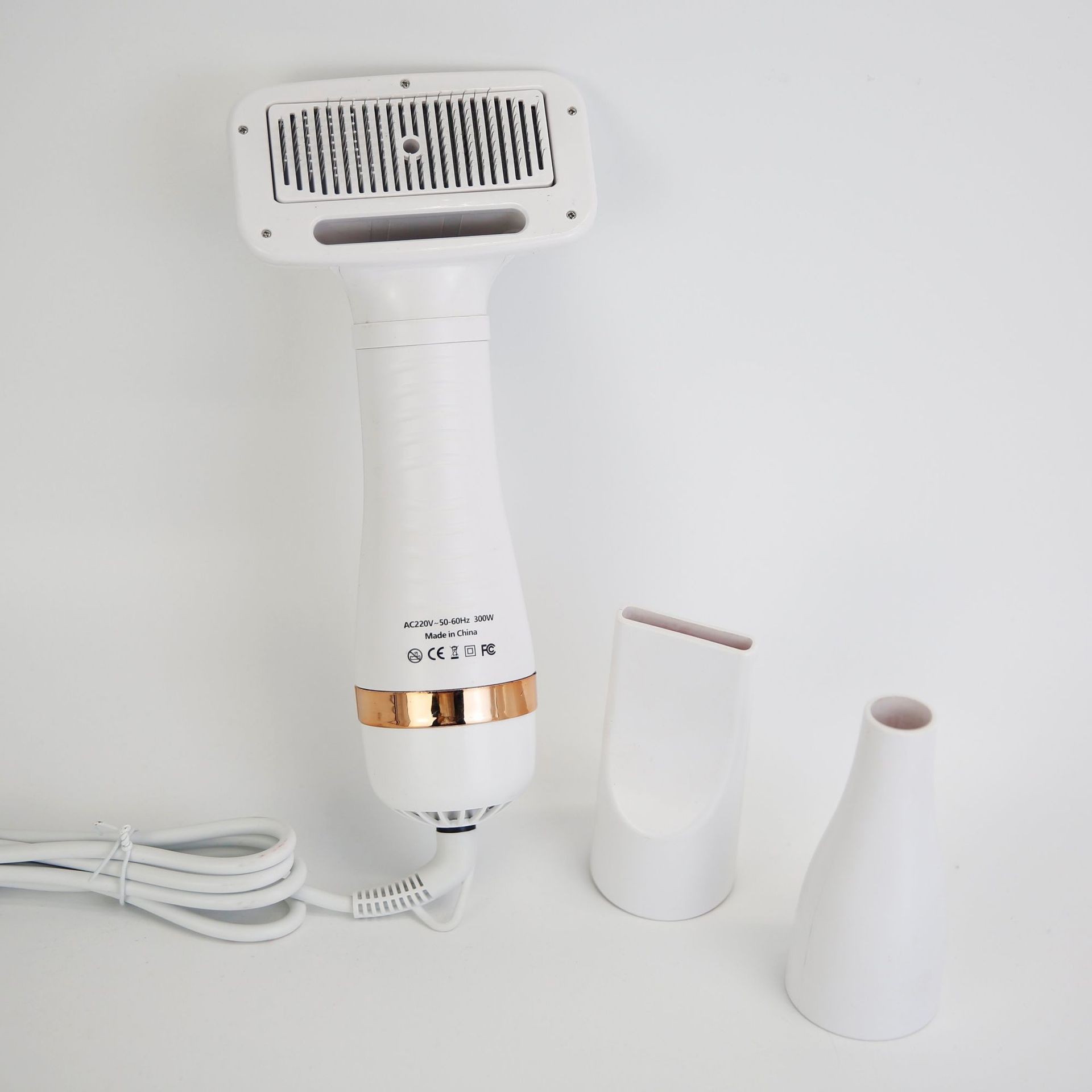 4th Generation Pet Hair Blow Dryer Comb Cleaning and Styling Comb Cat Dog Hair Removal Multi-Functional 3-in-1 Wind Comb