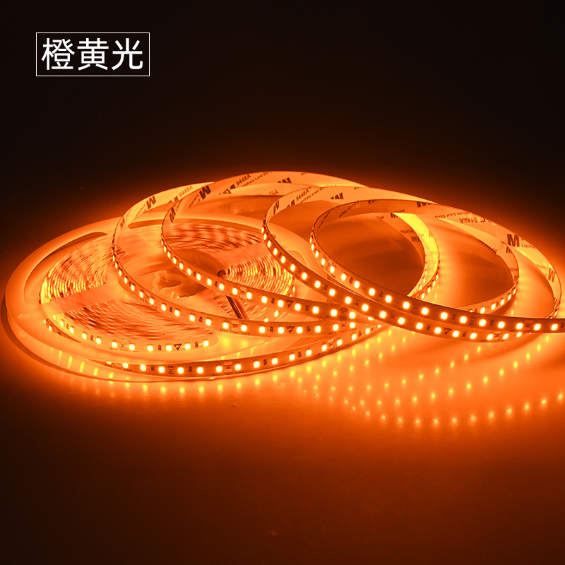 LED strip light, self-adhesive, living room ceiling, 8mm, 120D, atmosphere, low-voltage, color, linear, flexible, 2835 strip light