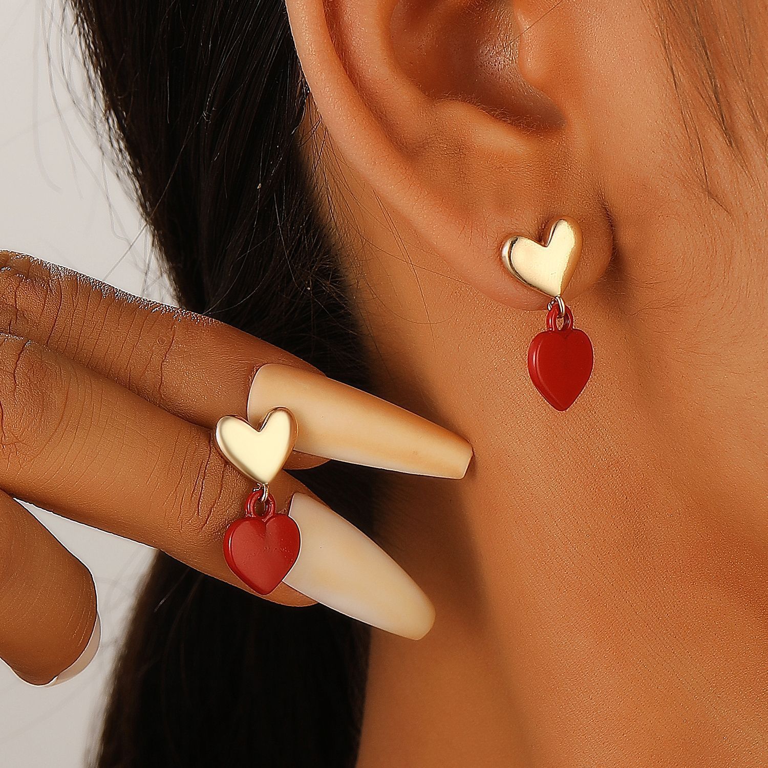 Earrings Smooth Surface Ear Stud Ear Cuff Simple Earrings