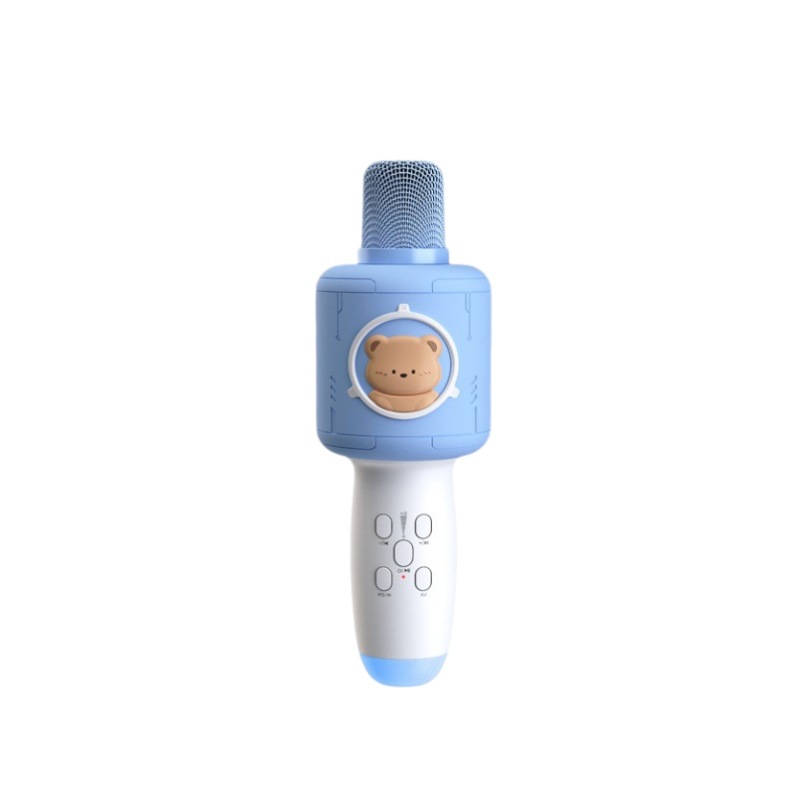 Exclusive Microphone All-in-One Microphone Home Outdoor K Song Wireless Bluetooth Children's Pet Microphone Custom
