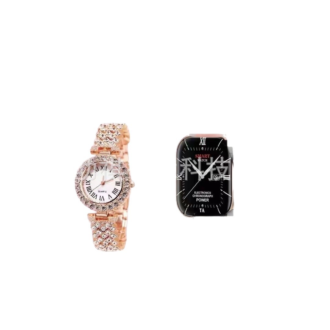 A58plus smart watch niche full diamond Bluetooth diamond chain A59PLUS