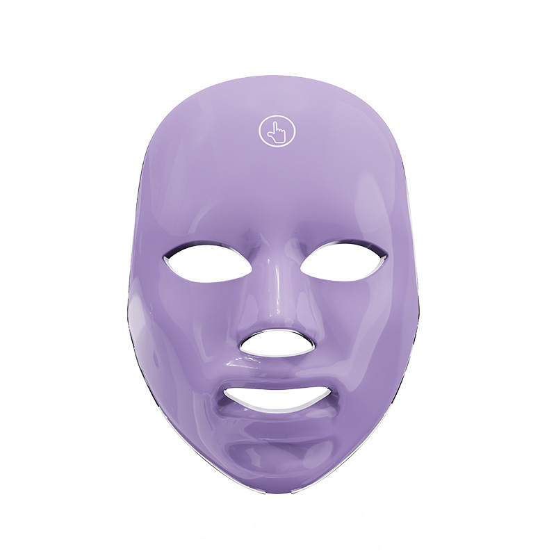 Face Mask Beauty Instrument Large Panel Light Mask Instrument LED Photon Charging Beauty Face Mask Instrument Beauty Instrument Seven Color Light Face Mask