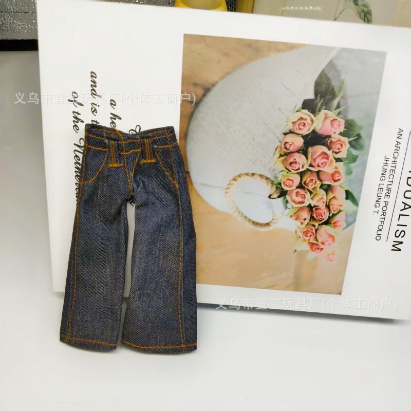 Long Leg KT Denim Wide Leg Relaxed American High Street Hiphop Loose Wide Leg Long Leg Jeans