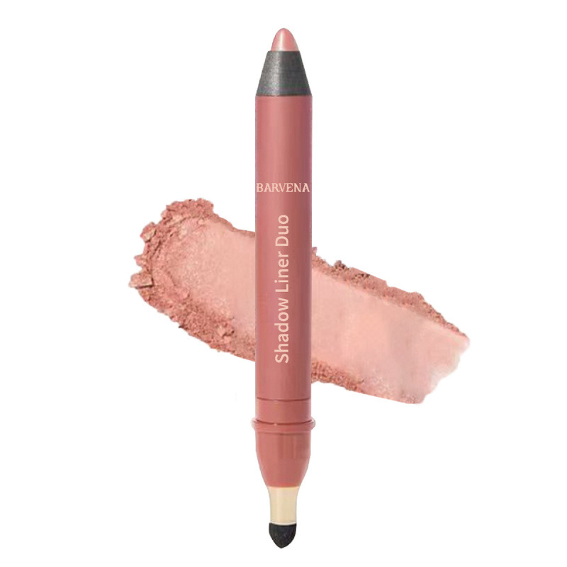 TK 2-in-1 Eyeliner Pen Create Eye Makeup Silky Smooth Eyeliner Natural Color