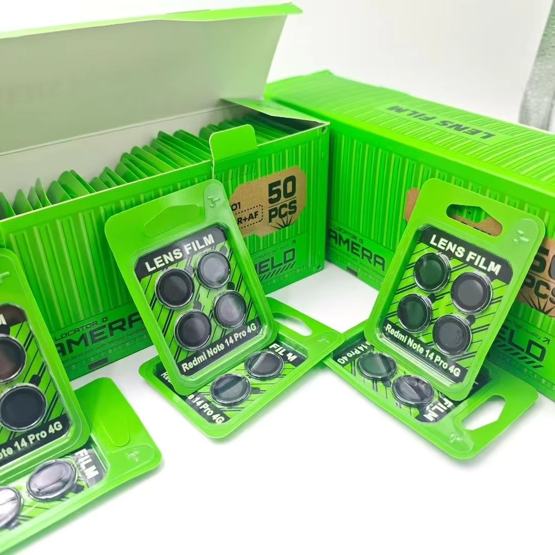 Easy to Install Lens Protective Film Applicable for Camon 50 Pro One Piece Green CD Pattern Lens Film