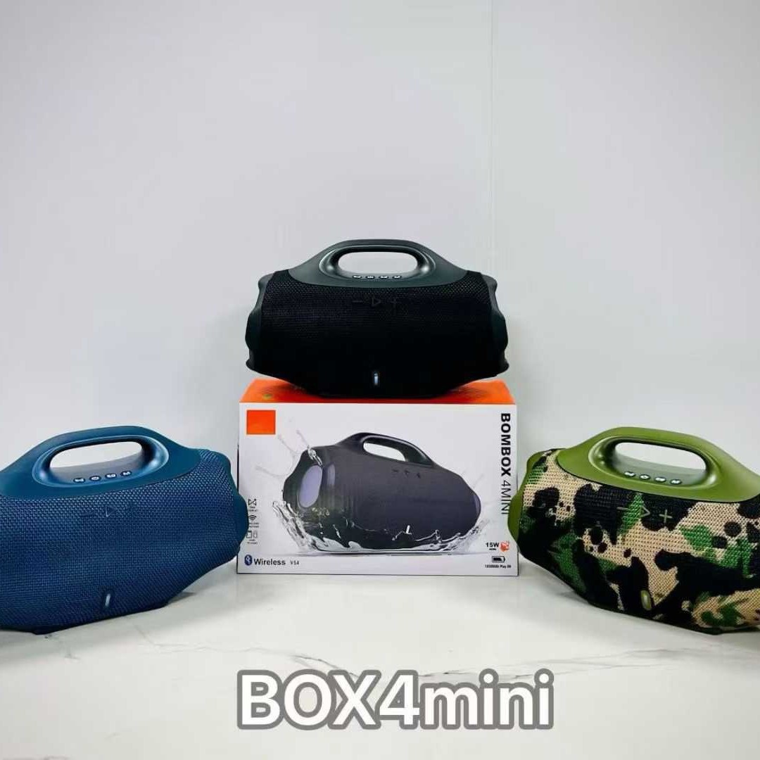 BOMBOX4 MINI Wireless Bluetooth Speaker Outdoor Portable Small Fighter 4 Mini Subwoofer