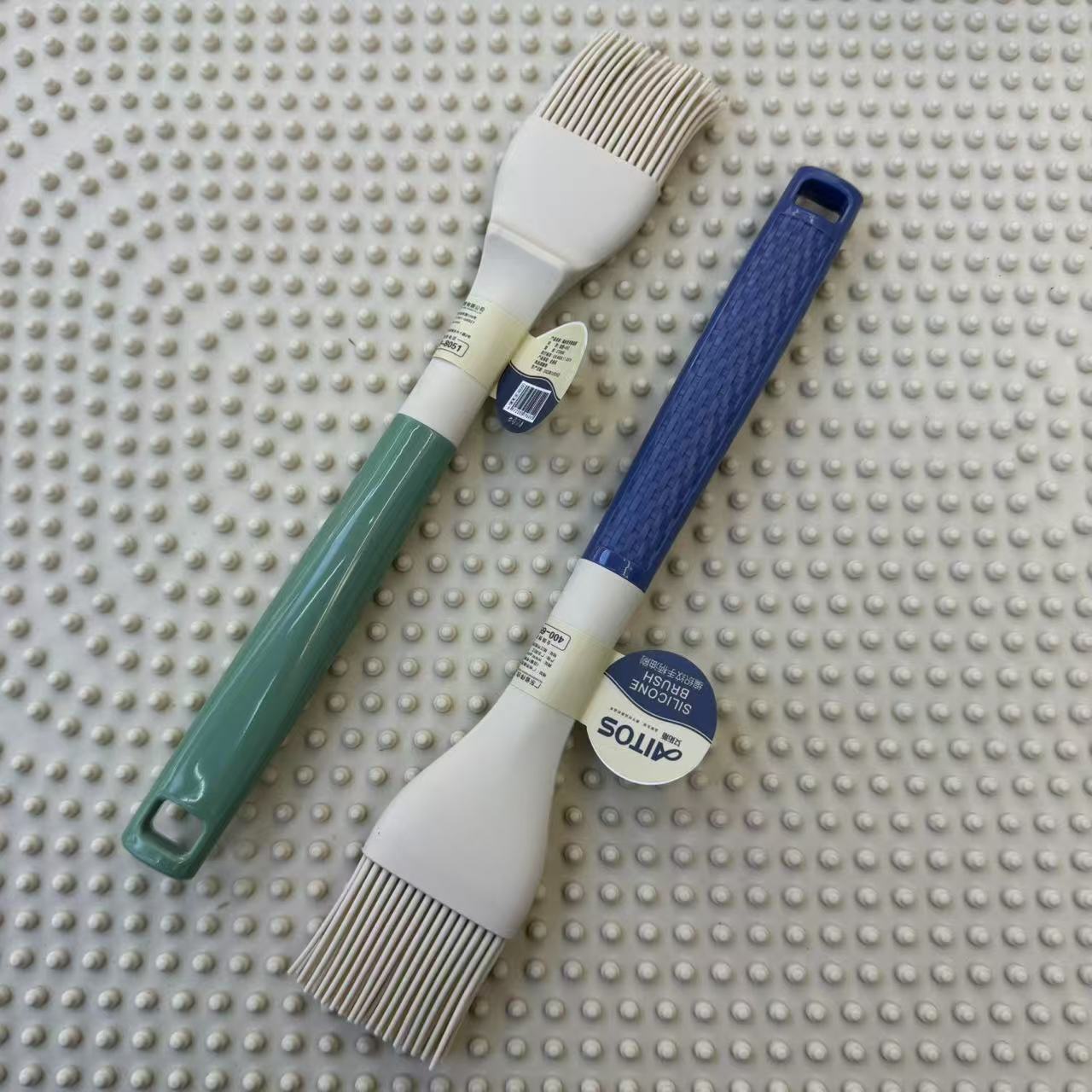 Woven handle oil brush Aituosi food grade high temperature resistant oil brush pot brush supermarket display box packaging G6042
