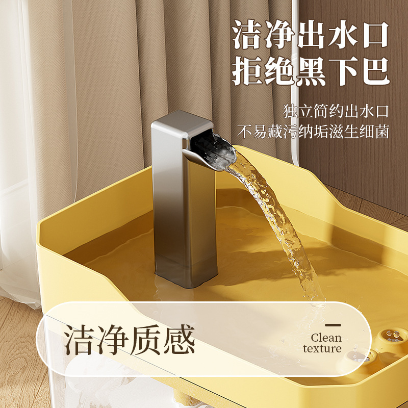Pet Water Fountain Flowing Water Silent Cat Water Dispenser Automatic Pet Dog Water Feeder Circulating Water Dispenser