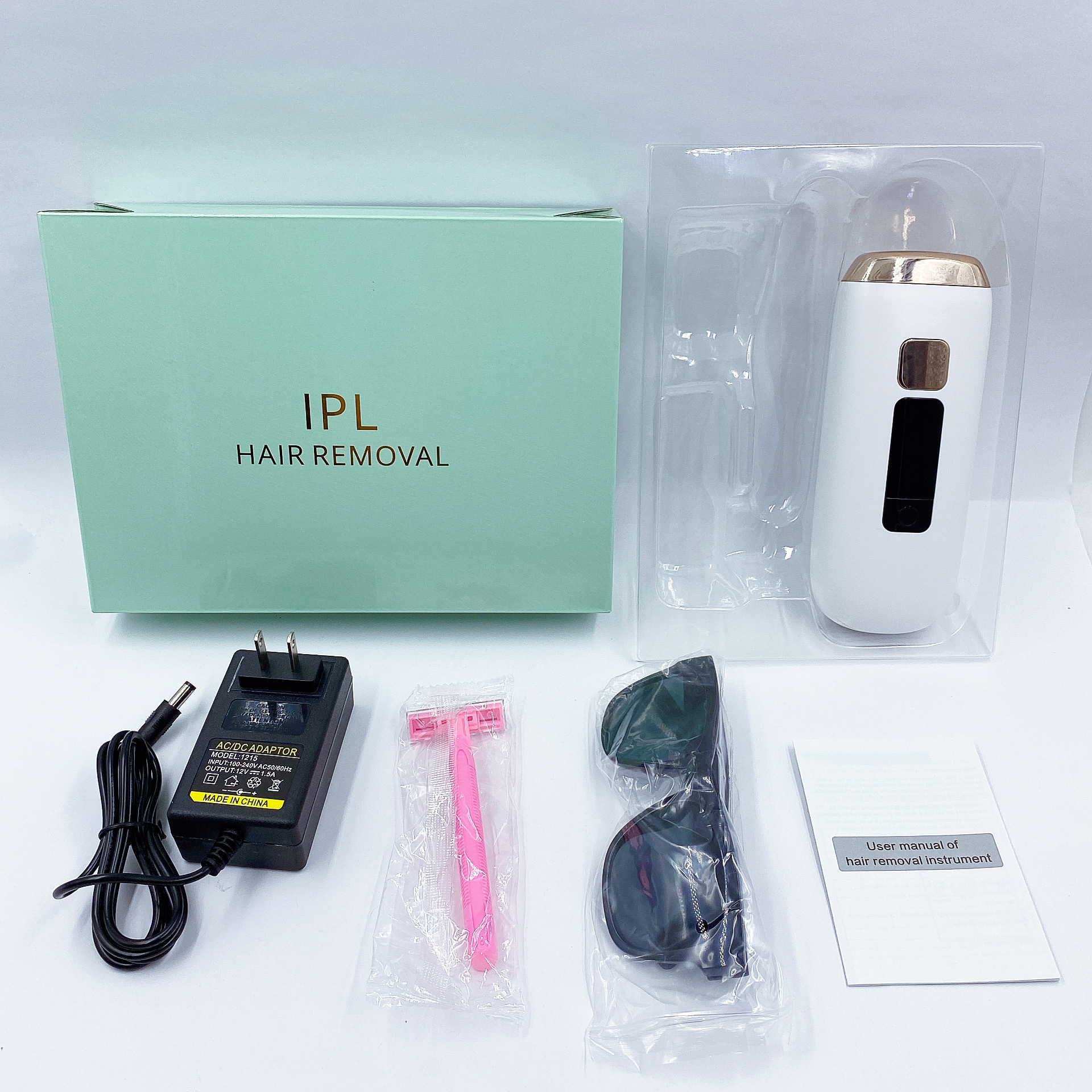 Whole Body Private Parts Armpit Photon Ice Point Hair Removal Device Beauty Salon Hair Removal Device Household Laser Hair Trimmer Portable