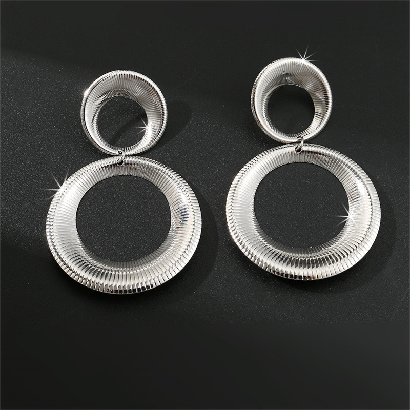 EZ4185 Accessory Alloy Electroplated Teardrop Earrings Women's Gourd Earrings
