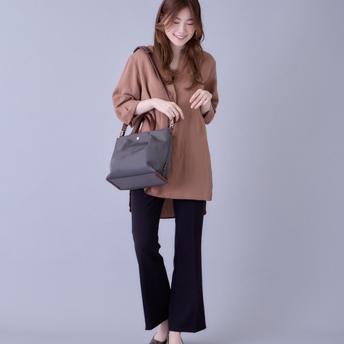 Japan-Korea shoulder new 2WAY lightweight waterproof crossbody bag sling bag shoulder bag two-way Lotte shopping bag