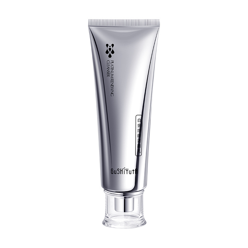 Story & Her Platinum Whitening Facial Cleanser Camellia Amino Acid Gentle Cleansing Makeup Remover Foam Face Wash