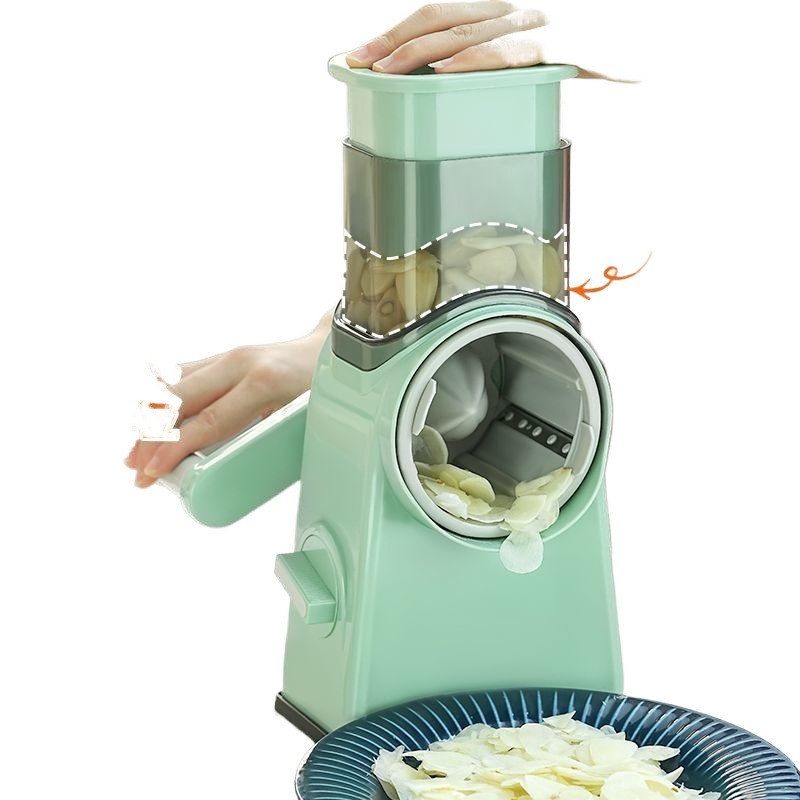 Storm vegetable cutter household roller shredder multifunctional shredder grater kitchen potato shredder slicer