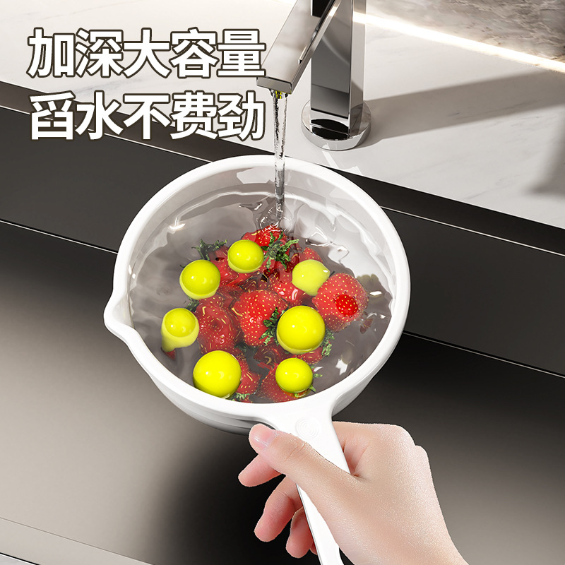 Transparent Water Ladle Plastic Large Thickened Water Scoop Home Hanging Large Capacity Bathroom Shower Water Dipper