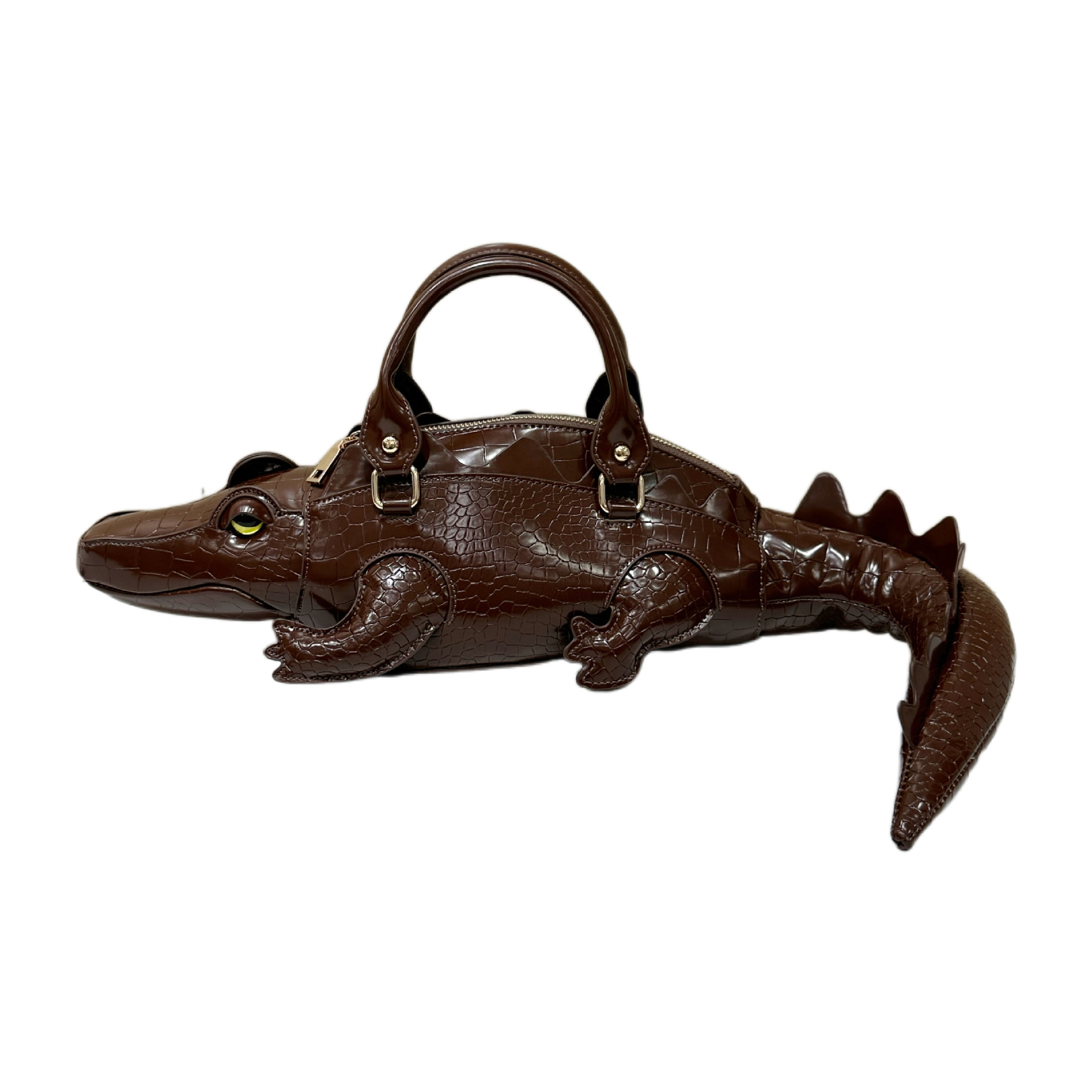 Novelty Handle Bag Shoulder Bag 2025 3D Crocodile Bag Crossbody Bag
