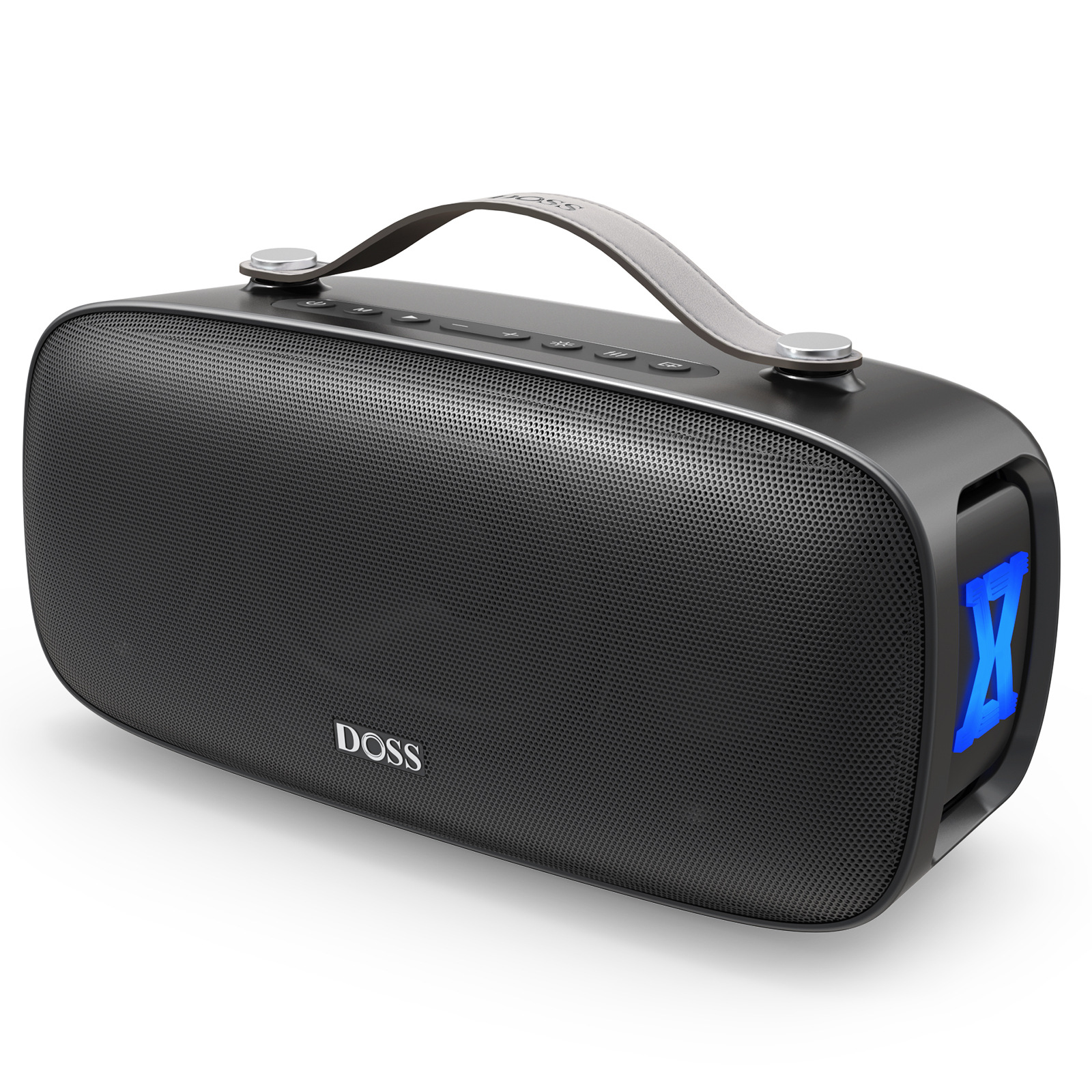 DOSS Portable Outdoor Bluetooth Speaker Subwoofer 2.1 Heavy Bass Waterproof Drop-proof TWS Stereo