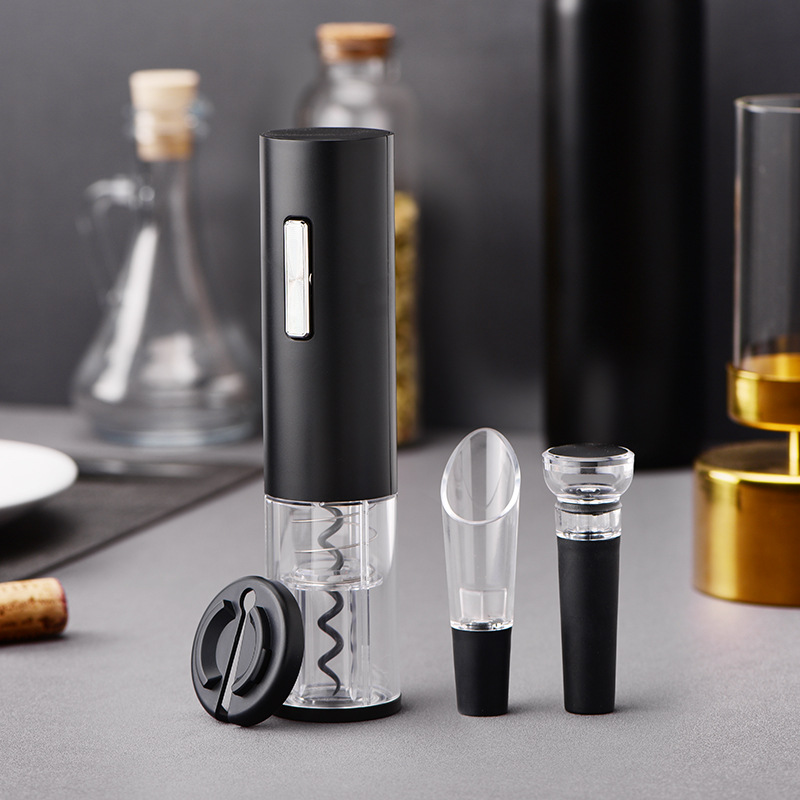 Cheer Festival Neutral Gift Box Automatic Electric Multi-functional Four-in-One Red Wine Opener Set