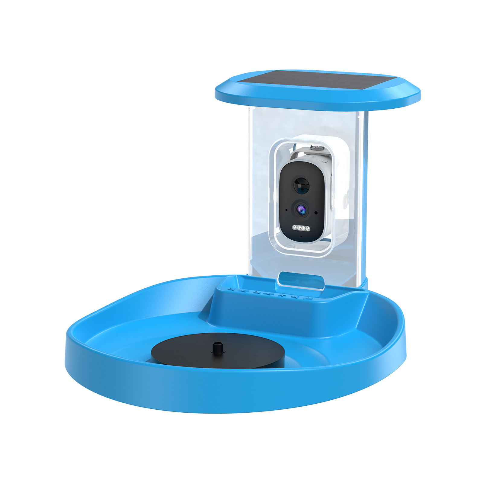 Bird Bath Smart Bird Feeder with Camera AI Recognition of 10,000+ Birds HD Solar Feeder