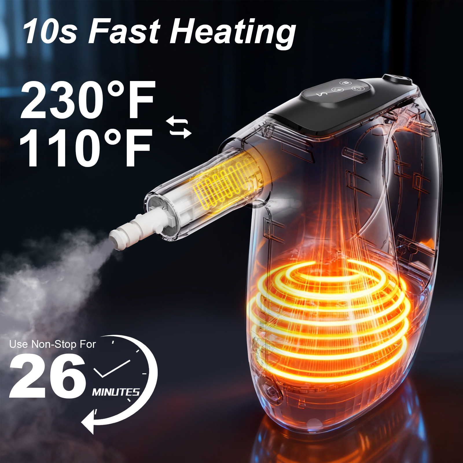 Strictly Selected Handheld Floor Mop Steam Mop Multifunctional High-Temperature Steam Cleaning Machine
