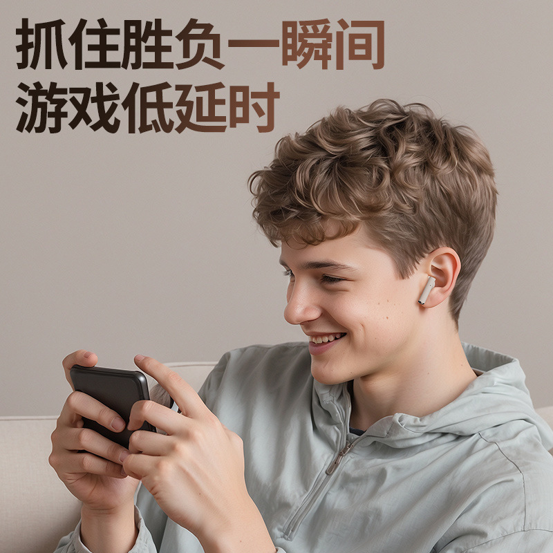 Q86 New Camera Wireless Bluetooth Earphones Semi-in-ear Ultra-long Battery Life Q87 Large Screen Battery Digital Display