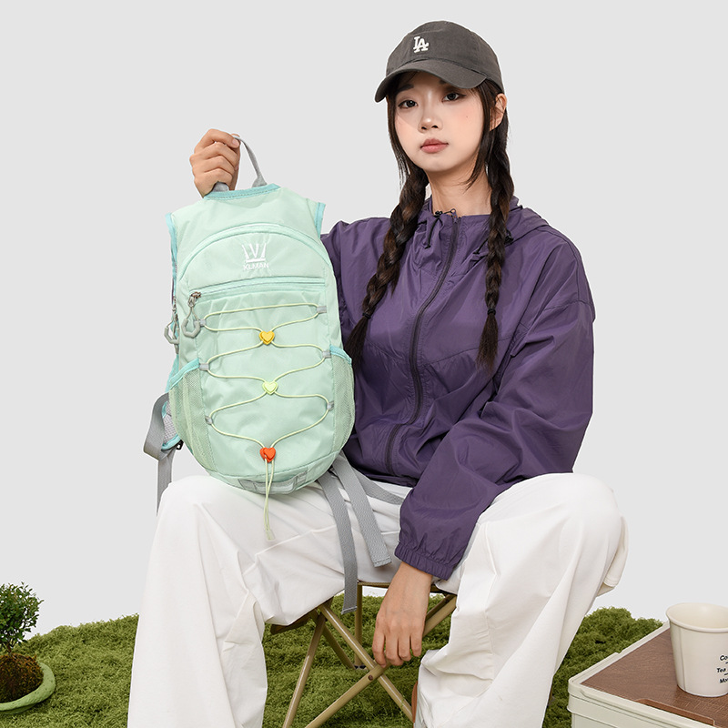 Bee Bag Outdoor Hiking Travel Backpack for Women Lightweight Commuter Leisure Sports Cycling Bag College Student Backpack