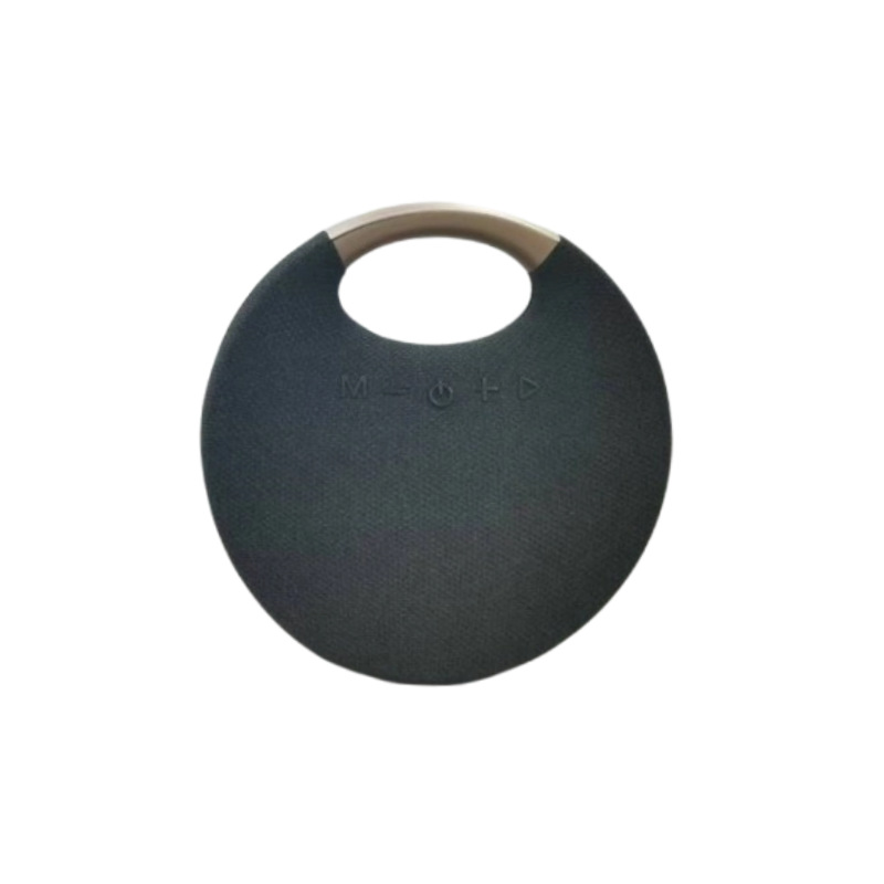 New Portable Outdoor Bluetooth Speaker Round Wireless Speaker TF Card Plug-in Gift Bluetooth Audio
