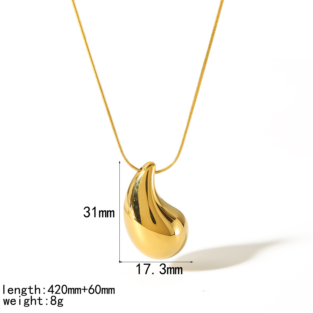 Chubby hollow drop earrings stainless steel earrings 18k gold geometric ear stud earrings