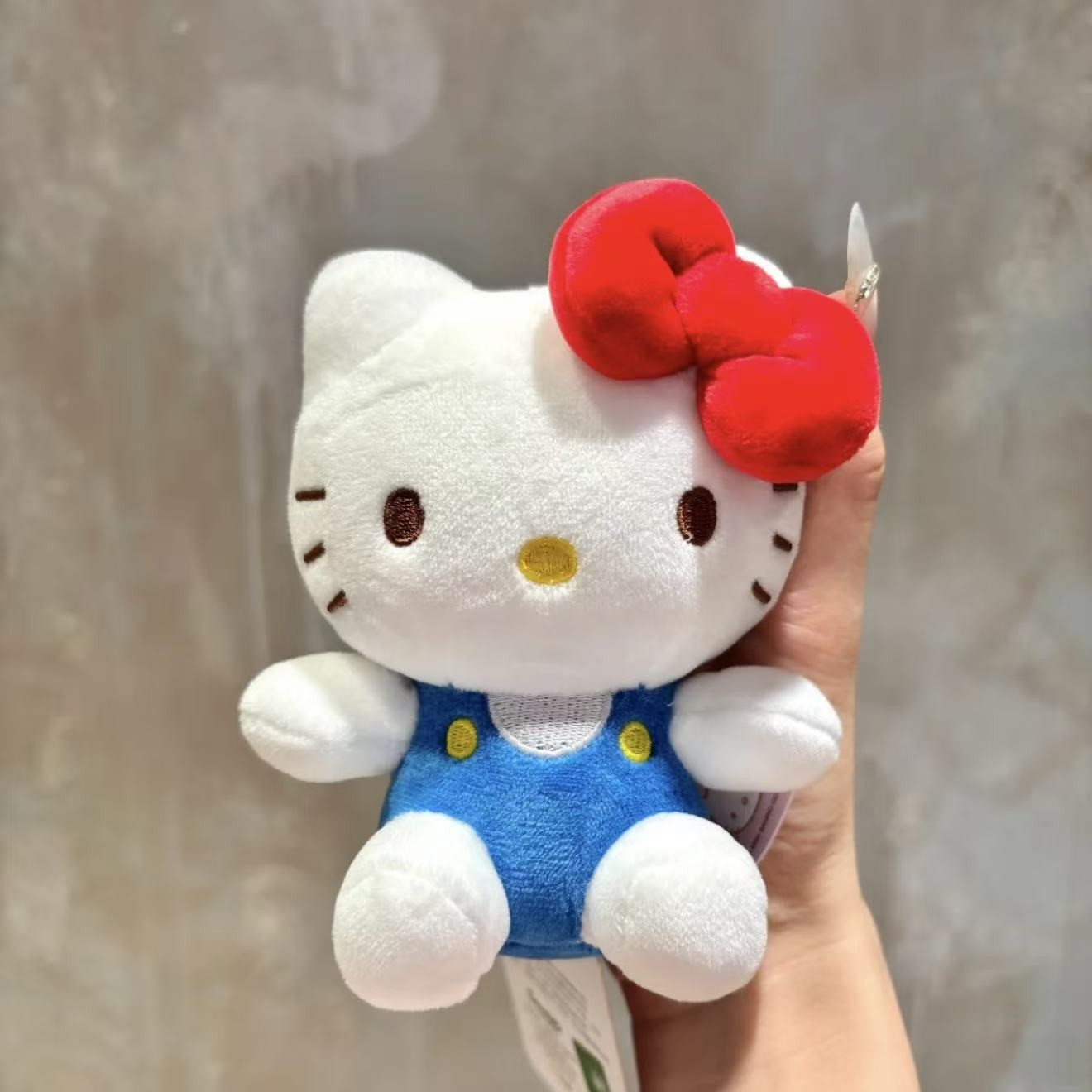 Sanrio genuine hellokitty plush toy doll pendant keychain bag charm toy Kitty cat wholesale