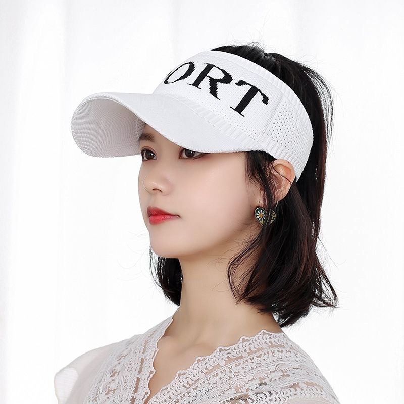 Children's Parent-Child Baseball Cap Summer Ponytail Girl Hollow Top Hat Baby Sun Hat Sunscreen Visor Cap