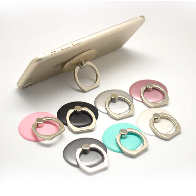Round square ring stand iring lazy LOGO phone ring stand small gift phone stand