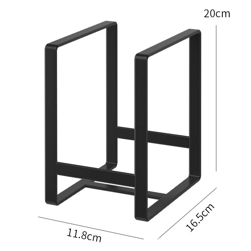 Japanese-Style Drain Rack, Plate and Bowl Holder, Kitchen Storage Organizer, Cabinet Shelf, Dinner Plate and Bowl Rack, Cutting Board and Pot Lid Holder
