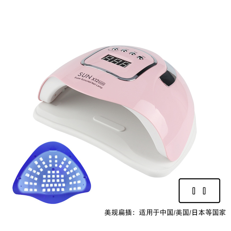 SUNX12MAX美甲灯/粉色白光美规66灯