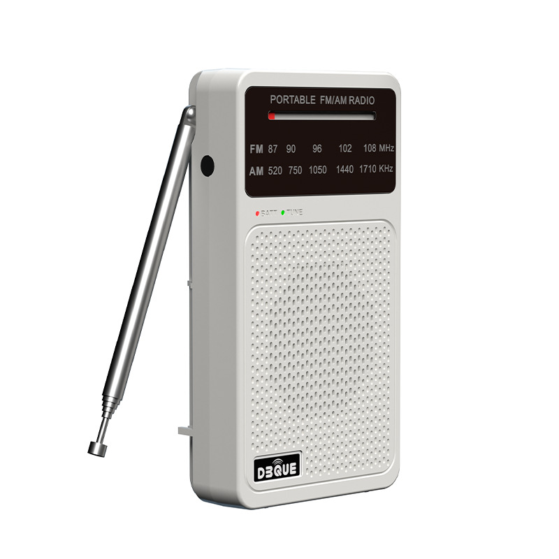 Yimeida Full-Band Radio for Elderly Mini Portable Pointer Tuning FM/AM Broadcast