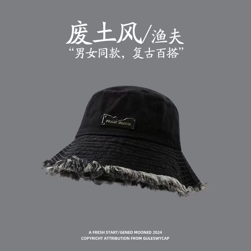做旧牛仔-黑色