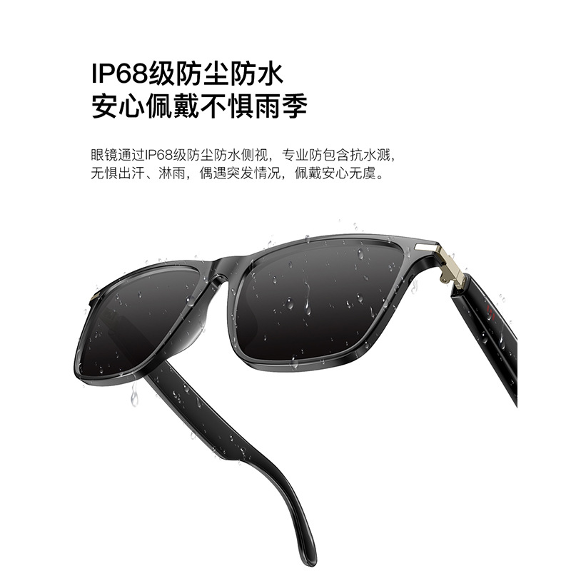 Support Multi-language AI Translation Smart Glasses with Location Tracking Call Wireless Bluetooth Music